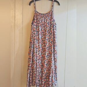 Torrid Multicolor Floral Ditsy Gauze Dress - Size 3